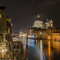 Buy canvas prints of Venice by Night by ANDREW HUDSON