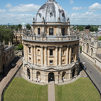 Buy canvas prints of Radcliffe Camera Oxford by ANDREW HUDSON