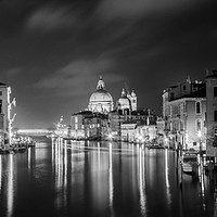 Buy canvas prints of Venice by night by ANDREW HUDSON