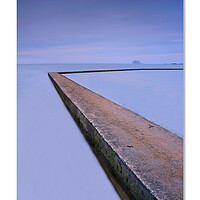 Buy canvas prints of The Bathing pool North Berwick Scotland, Scottish coast by JC studios LRPS ARPS