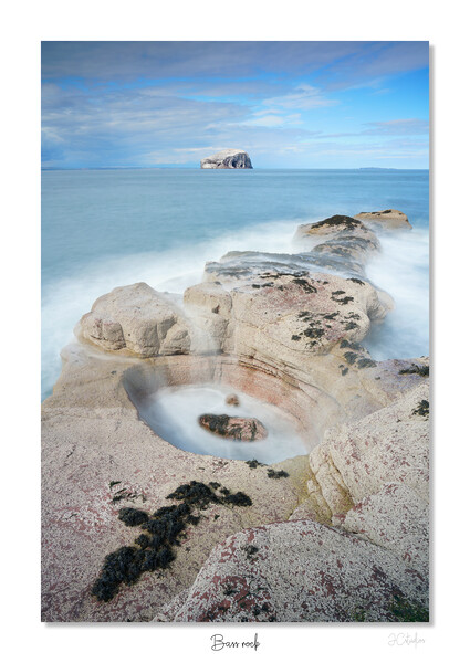 Bass rock, Scottish, Scotland, Highlands, sea, shore. coast Picture Board by JC studios LRPS ARPS