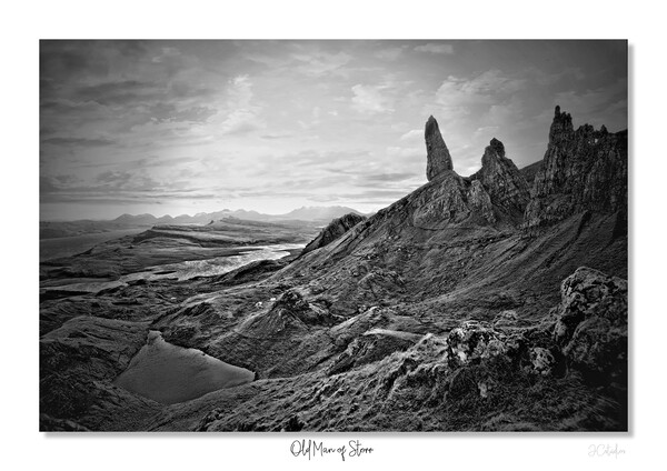 Old man  of Storr, Skye, Highlands, Scotland Picture Board by JC studios LRPS ARPS