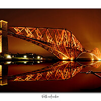 Buy canvas prints of Forth and anchor. Forth rail bridge Scotland by JC studios LRPS ARPS