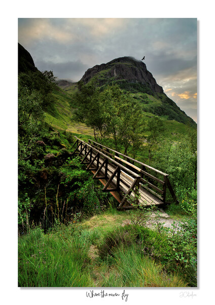 Where the raven fly, Glencoe, Scotland Picture Board by JC studios LRPS ARPS