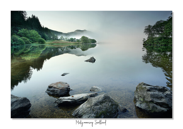 Misty morning Scotland Picture Board by JC studios LRPS ARPS