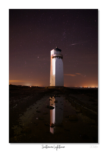 Southerness lighthouse Picture Board by JC studios LRPS ARPS