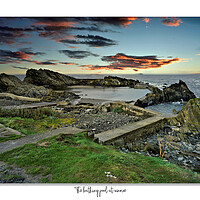 Buy canvas prints of The bathing pool at sunrise. Portsoy, Scotland, seascape by JC studios LRPS ARPS