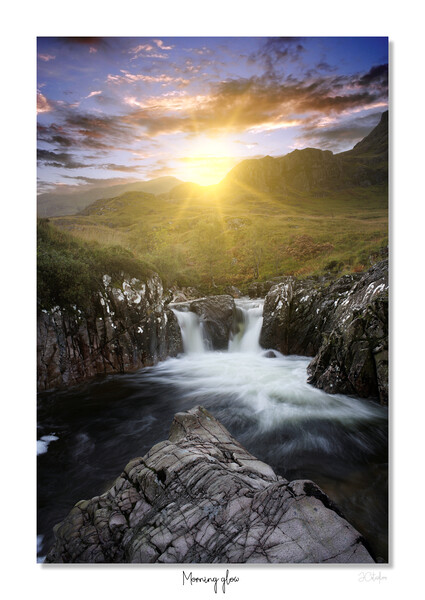Morning glow, Glencoe, Scotland Picture Board by JC studios LRPS ARPS