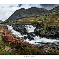 Buy canvas prints of Early autumn at Glencoe by JC studios LRPS ARPS