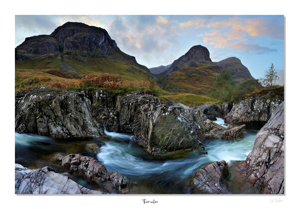 Three sisters, Glencoe, Scotland  Picture Board by JC studios LRPS ARPS