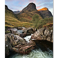 Buy canvas prints of Going with the flow Three sisters waterfalls, Glen by JC studios LRPS ARPS