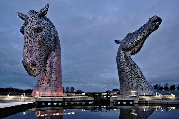 The Kelpies Picture Board by JC studios LRPS ARPS