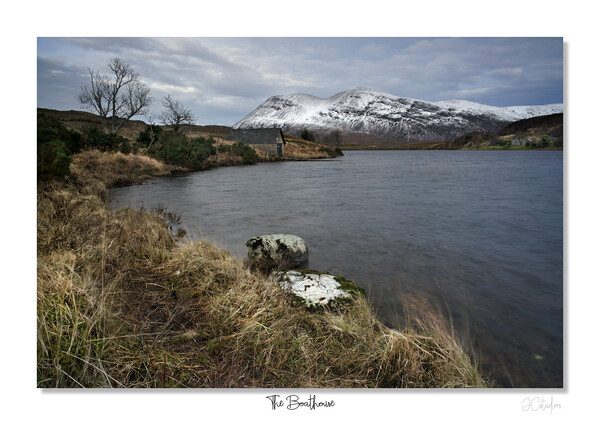 The boathouse Scotland Highlands Assynyt Picture Board by JC studios LRPS ARPS
