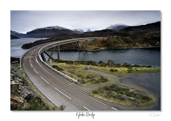 The Kylesku Bridge Picture Board by JC studios LRPS ARPS