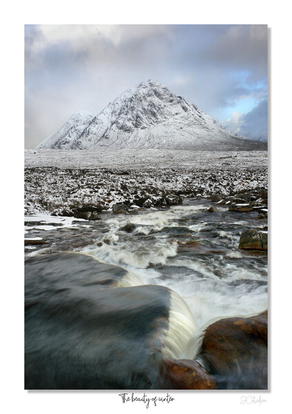 The beauty of winter Glencoe Scotland Picture Board by JC studios LRPS ARPS