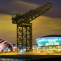 Buy canvas prints of Glasgow at night by JC studios LRPS ARPS