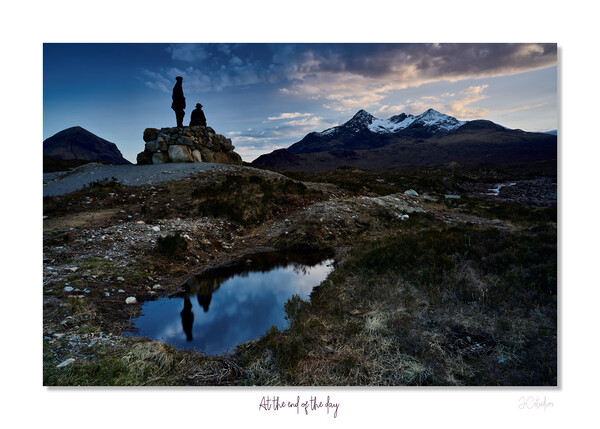 At the end of the day, Sligachan Skye Scotland Hig Picture Board by JC studios LRPS ARPS