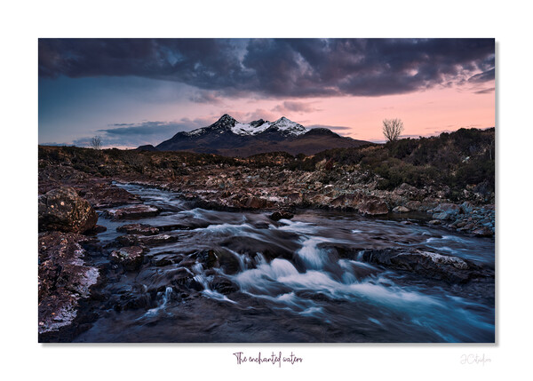 The enchanted waters   Sligachan, Skye, Scotland Picture Board by JC studios LRPS ARPS