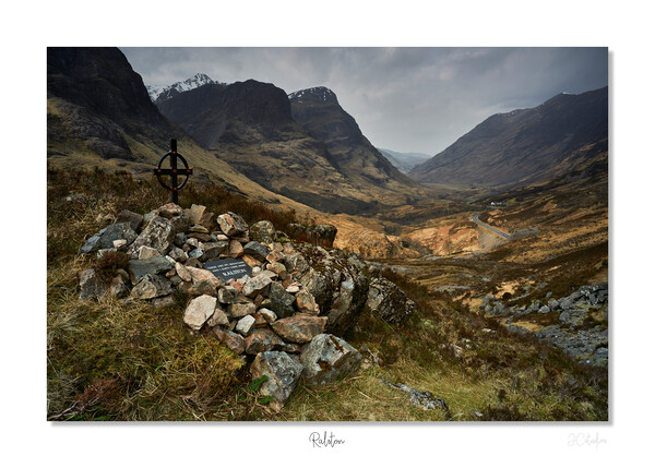 Ralston Glencoe Scotland Highlands Picture Board by JC studios LRPS ARPS