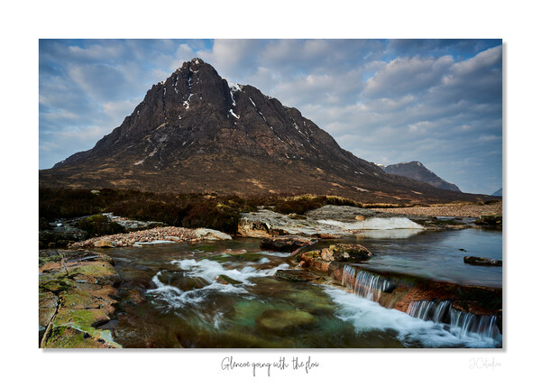 Glencoe going with the flow. Buachaille Etive Mòr  Picture Board by JC studios LRPS ARPS