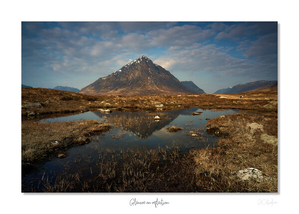 Glencoe on  reflection. Buachaille Etive Mor - Gle Picture Board by JC studios LRPS ARPS