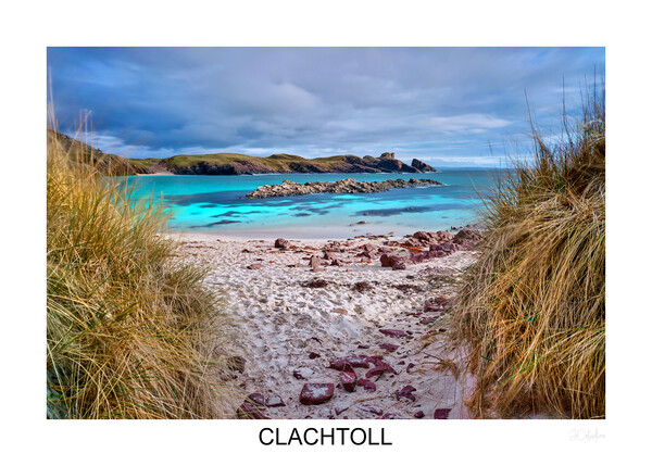 CLACHTOLL beach in Highlands Scotland  Picture Board by JC studios LRPS ARPS