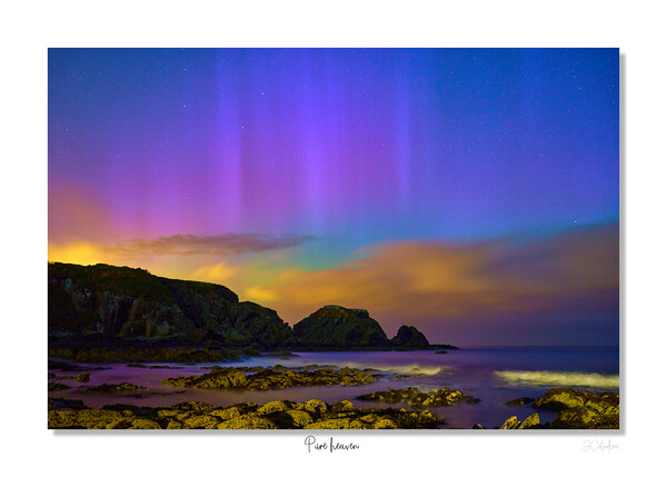Pure heaven northern lights aurora borealis Picture Board by JC studios LRPS ARPS