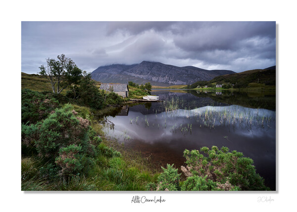 The boathouse  in  Scottish Highlands Picture Board by JC studios LRPS ARPS
