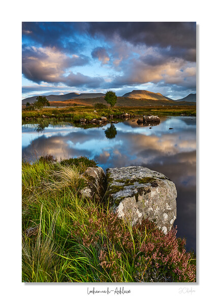 Rannoch moor at sunset Picture Board by JC studios LRPS ARPS
