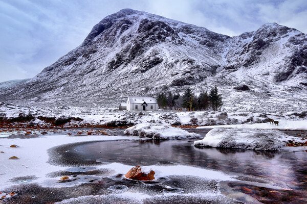 Call of the  wild Glencoe winter Scotland  Picture Board by JC studios LRPS ARPS