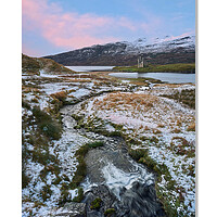 Buy canvas prints of The old castle, Scottish highlands Assynt, Ardvreck Castle by JC studios LRPS ARPS