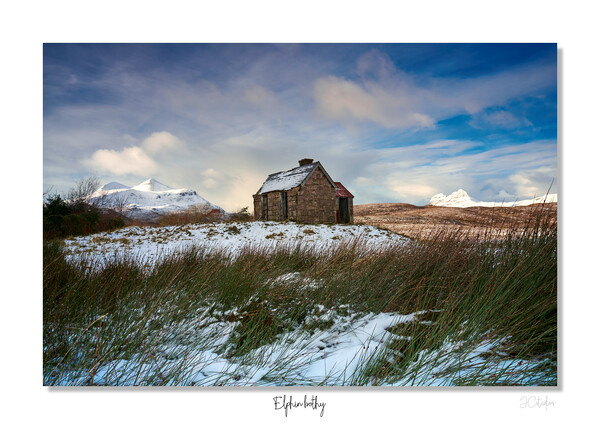 Elphin bothy Picture Board by JC studios LRPS ARPS