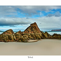 Buy canvas prints of The beach  Ceannabeinne beach NC500 Scotland  by JC studios LRPS ARPS