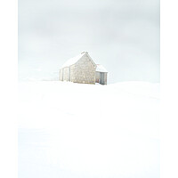 Buy canvas prints of Whiteout Scottish highlands Assynt in winter by JC studios LRPS ARPS