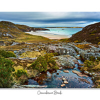 Buy canvas prints of Ceannabeinne Beach Highlands Scotland  by JC studios LRPS ARPS