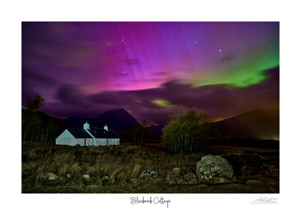 Blackrock Cottage aurora  Picture Board by JC studios LRPS ARPS