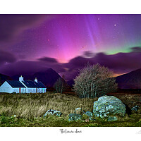 Buy canvas prints of Aurora's Dance Over Scotland's Glencoe by JC studios LRPS ARPS