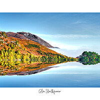 Buy canvas prints of Glen Strathfarrar in autumn panoramic by JC studios LRPS ARPS