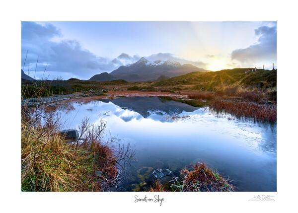 Sunset on Skye  Picture Board by JC studios LRPS ARPS