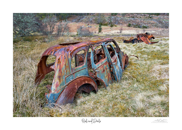 Rust and Dents Picture Board by JC studios LRPS ARPS