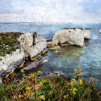 Buy canvas prints of  Old Harry Rocks by JC studios LRPS ARPS