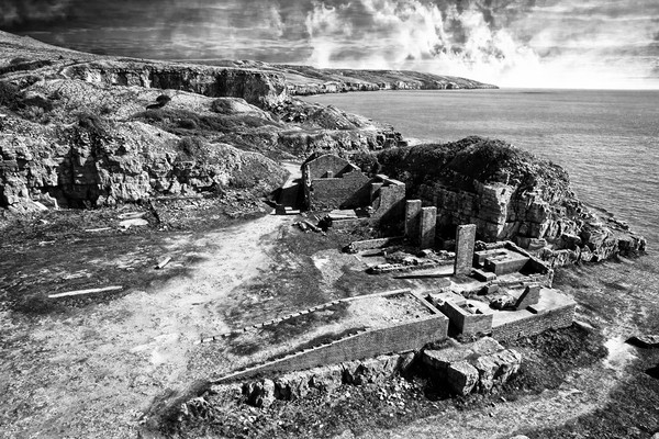 Winspit Quarry, Dorset Picture Board by JC studios LRPS ARPS