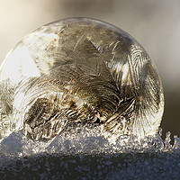 Buy canvas prints of A frozen bubble  by JC studios LRPS ARPS