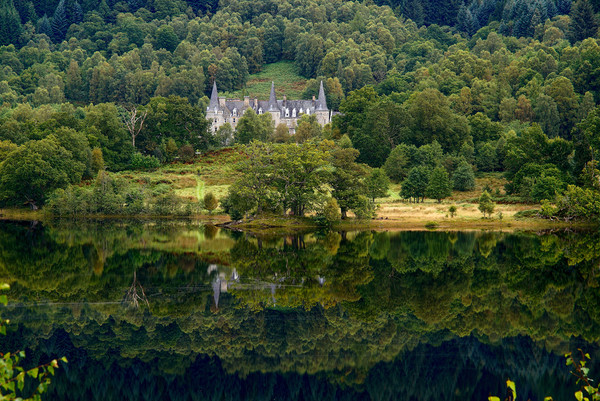 Reflection on Loch Achray, Scotland  Picture Board by JC studios LRPS ARPS