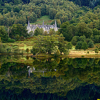 Buy canvas prints of Reflection on Loch Achray, Scotland  by JC studios LRPS ARPS