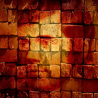 Buy canvas prints of Burnt Bricks or Burns on bricks...( You decide) by JC studios LRPS ARPS