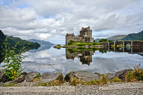 Eileen Donan on the loch another view Picture Board by JC studios LRPS ARPS