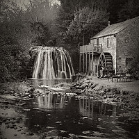 Buy canvas prints of Rutter Falls mill by JC studios LRPS ARPS