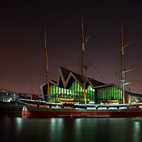 Buy canvas prints of The Glenlee at Glasgow by JC studios LRPS ARPS