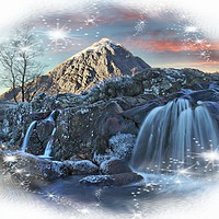 Buy canvas prints of Merry Christmas from Scotland by JC studios LRPS ARPS